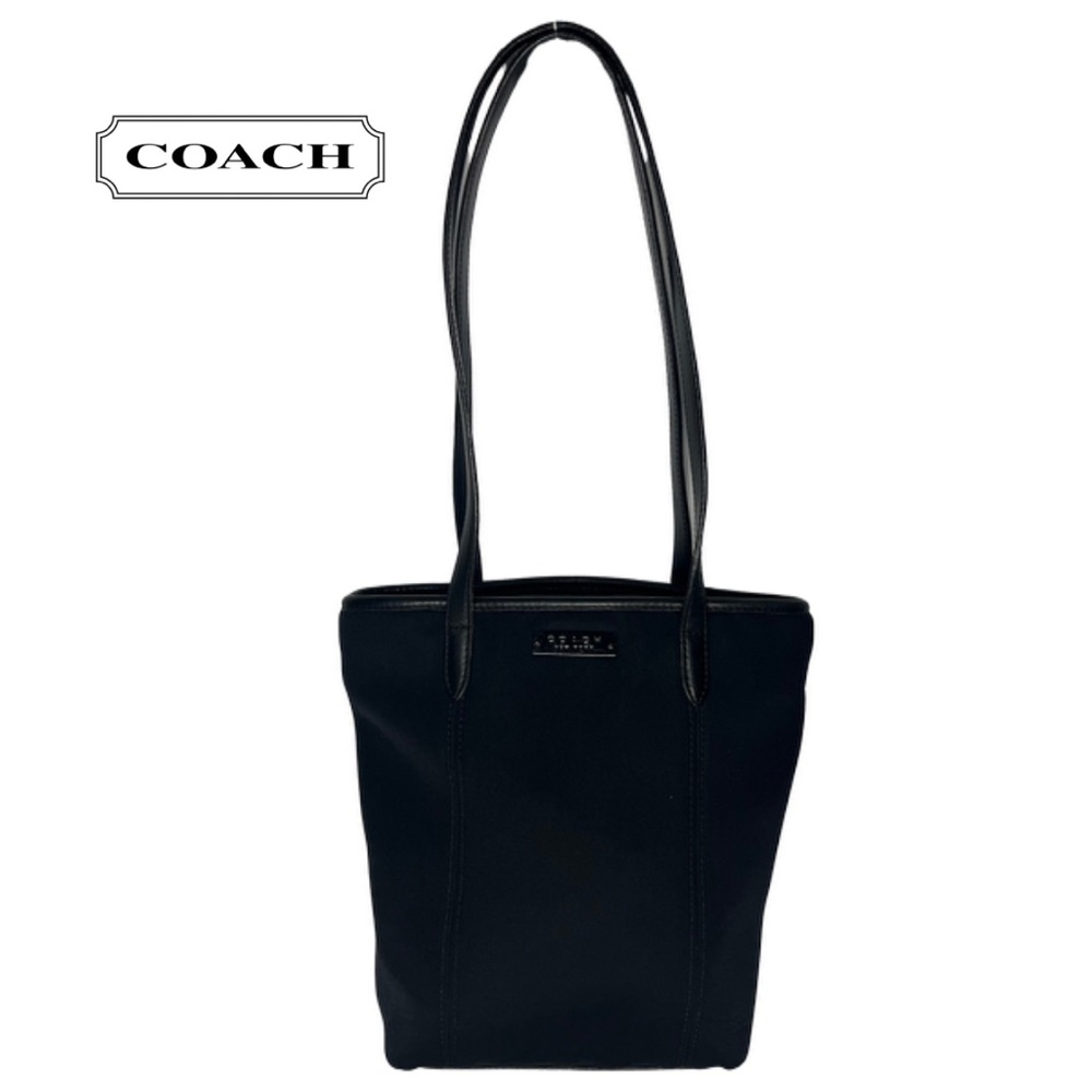 Coach | Vintage Black Neoprene Tote Handbag 6201